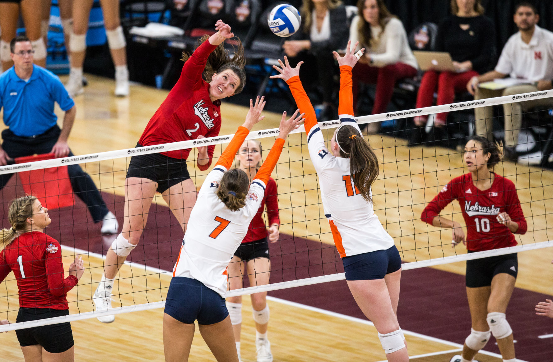 Nebraska Volleyball Semifinals Photo No. 9